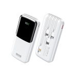 Power Bank Γρήγορης Φόρτισης 22.5W με Καλώδια Type-C/Lightning/Micro USB WEKOME WP-65 - Image 2