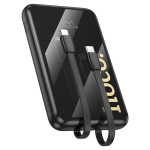 Power Bank Γρήγορης Φόρτισης 22.5W + PD20W 10000mAh Hoco Q37 - Μαύρο - Image 3