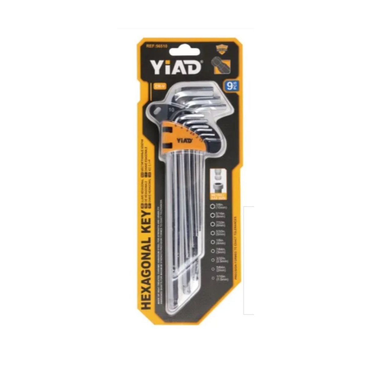 Σετ Κλειδιά Allen 9 τμχ YIAD 56510