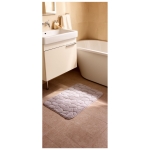 Ταπέτο Μπάνιου Polyester 45x70εκ. Stone Bliss Black