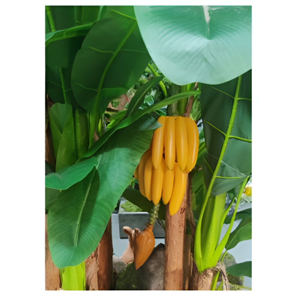 Τεχνητό Διακοσμητικό Φυτό Μπανάνες 60cm 87894
