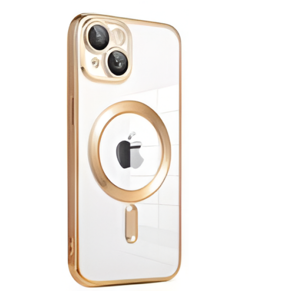 Θήκη Κινητού CD Texture MagSafe Διαφανής για iPhone 15
