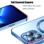 Θήκη Κινητού CD Texture MagSafe Διαφανής για iPhone 15