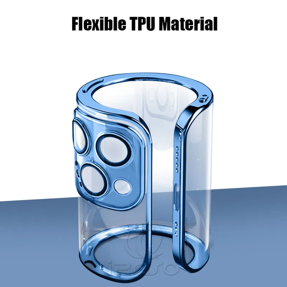 Θήκη Κινητού CD Texture MagSafe Διαφανής για iPhone 15