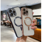 Θήκη Κινητού CD Texture MagSafe Διαφανής για iPhone 15