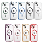 Θήκη Κινητού CD Texture MagSafe Διαφανής για iPhone 15 Pro