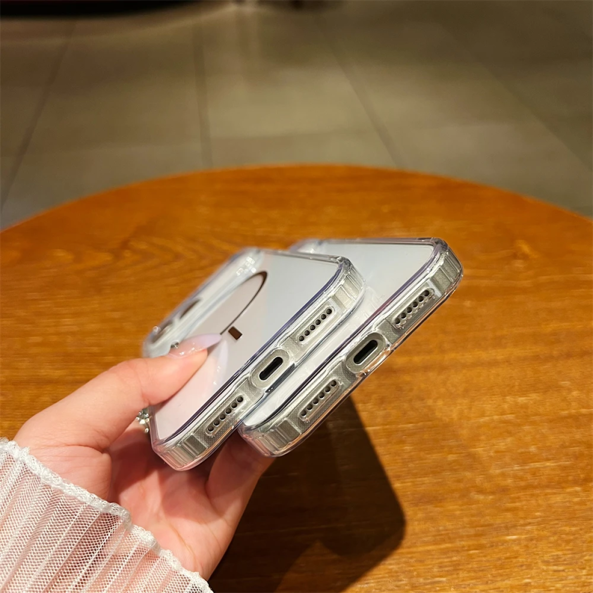 Θήκη Κινητού Διαφανής MagSafe για iPhone 16 Plus - Image 6