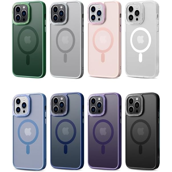 Θήκη Κινητού MagSafe Ημιδιαφανής Ματ για iPhone 15