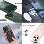 Θήκη Κινητού MagSafe Ημιδιαφανής Ματ για iPhone 15 - Image 2