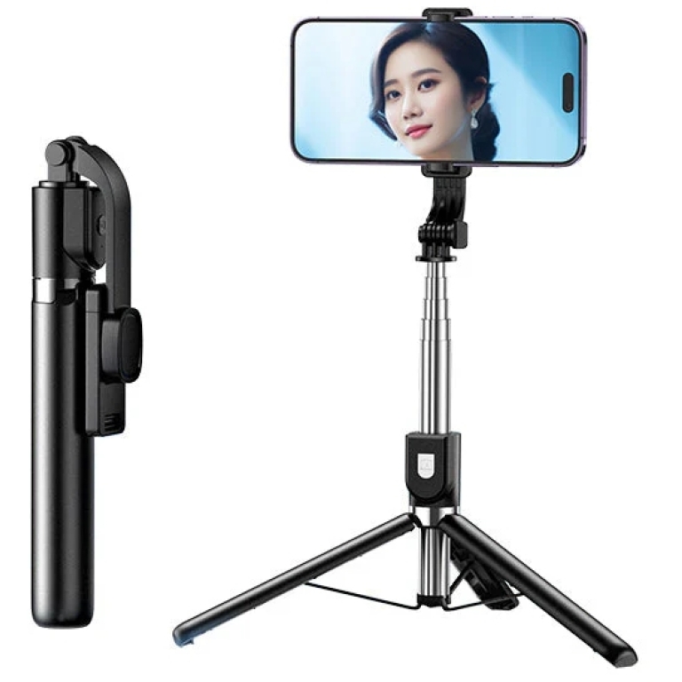 Τρίποδο Selfie Stick Με Bluetooth Τηλεχειριστήριο REMAX P17