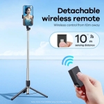 Τρίποδο Selfie Stick Με Bluetooth Τηλεχειριστήριο REMAX P17 - Image 6