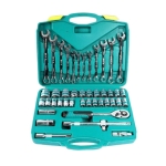 Βαλιτσάκι Εργαλείων με Καστάνια 1/2" και Εξάγωνα Καρυδάκια – Σετ 44 Τεμαχίων