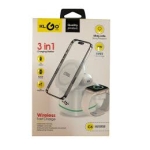 Βάση Ασύρματης Φόρτισης 3σε1 15W Klgo C6