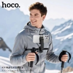 Βάση Λαιμού για Κινητό Hoco K30, Μαύρο - Γκρι