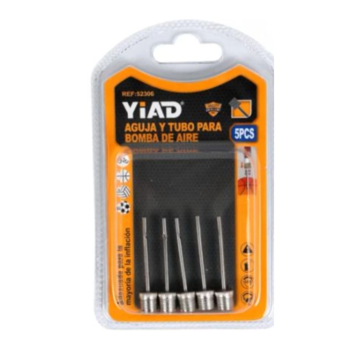 Βελόνες Τρόμπας για Μπάλες 5 Τμχ Yiad 52306