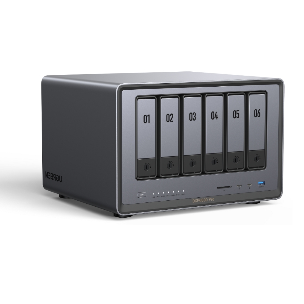 NAS UGREEN DXP6800 Pro 25899B 6 Θέσεων - Image 2