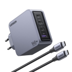 Φορτιστής Σπιτιού GaN PD 160W UGREEN X763 25877 4 Θέσεων, με καλώδιο USB-C 240W 1.5m Γκρί - Image 2
