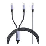Καλώδιο Φόρτισης UGREEN L533 75733 USB-C σε 2x USB-C PD 140W 2m - Image 3