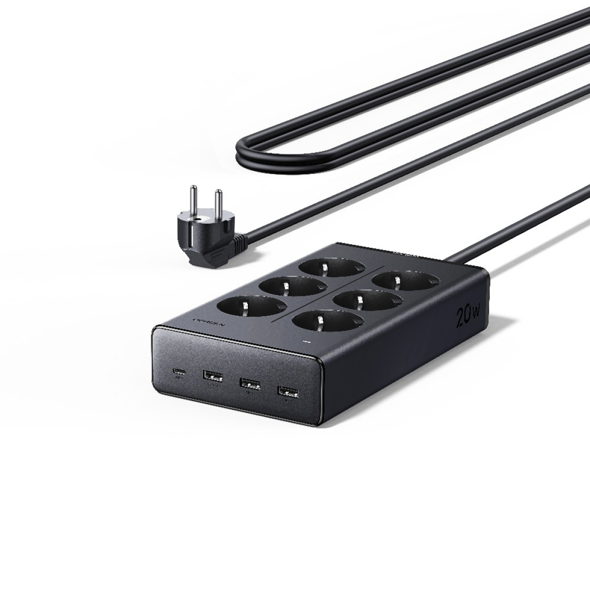 Πολύμπριζο 6 Θέσεων GaN PD 20W UGREEN S622 75141 1.5m - Image 3