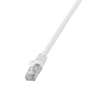 Καλώδιο Δικτύου F/UTP CAT6 LogiLink CP2011S 0.25m Λευκό
