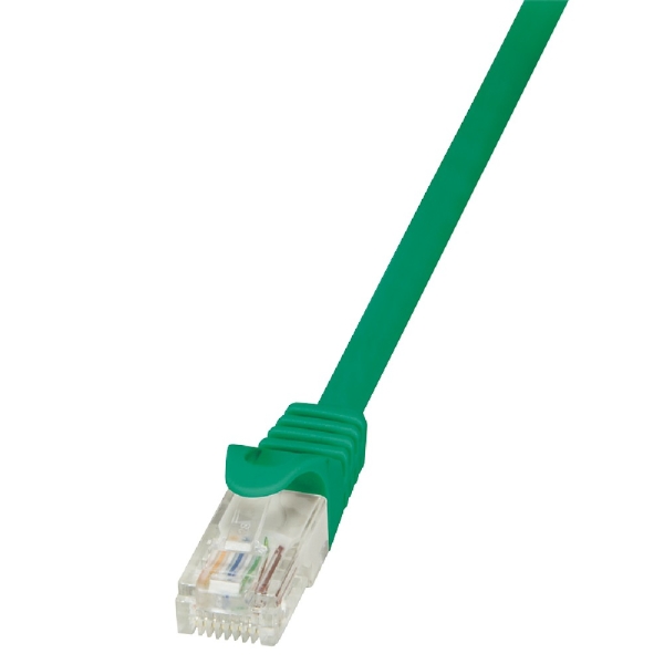 Καλώδιο Δικτύου UTP CAT6 LogiLink CP2015U 0.25m Πράσινο