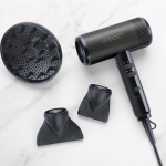 Diva Pro Atmos Dry ATM001 ECO Επαγγελματικό Πιστολάκι Μαλλιών Μαύρο - Image 3