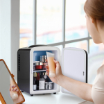 Elle Home Mini Cooler ESDAF101BKEU Mini Ψυγείο για Καλλυντικά Μαύρο - Image 3