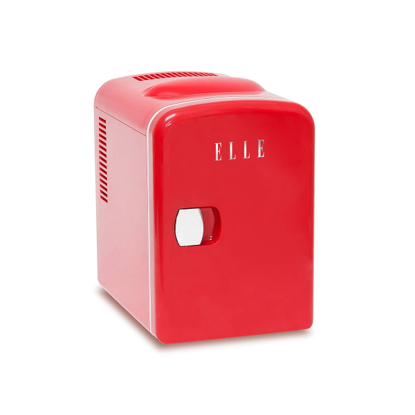 Elle Home Mini Cooler 4lt ESDAF101RDEU Mini Ψυγείο για Καλλυντικά Κόκκινο