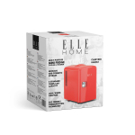 Elle Home Mini Cooler 4lt ESDAF101RDEU Mini Ψυγείο για Καλλυντικά Κόκκινο - Image 2