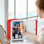 Elle Home Mini Cooler 4lt ESDAF101RDEU Mini Ψυγείο για Καλλυντικά Κόκκινο - Image 3