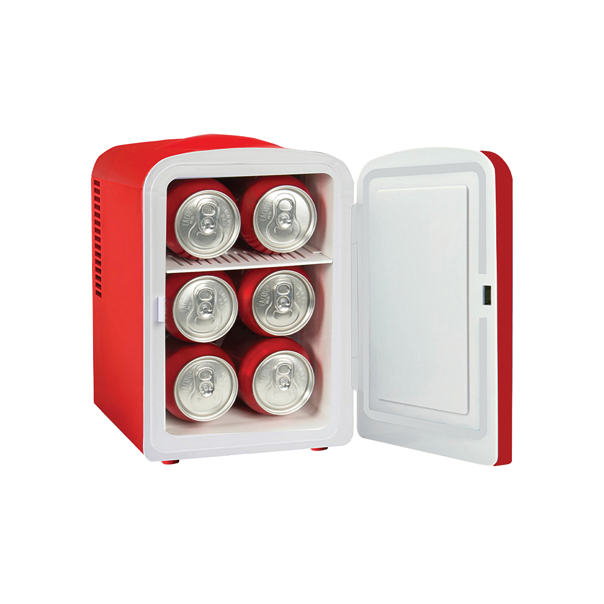 Elle Home Mini Cooler 4lt ESDAF101RDEU Mini Ψυγείο για Καλλυντικά Κόκκινο - Image 4