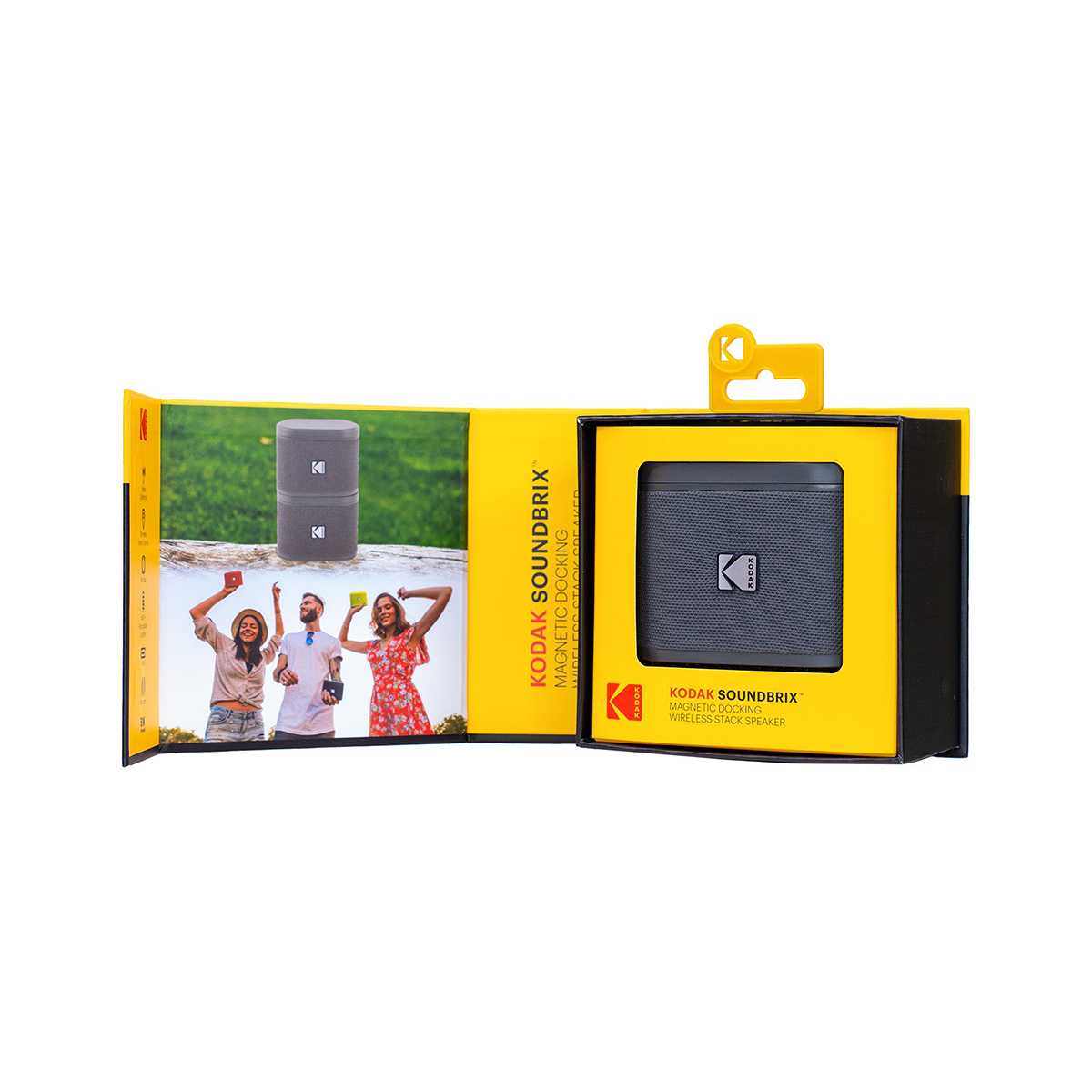 KODAK Φορητό Ηχείο Bluetooth 5W - SOUNDBRIX TREBLE GRAY - Γκρι - Image 3