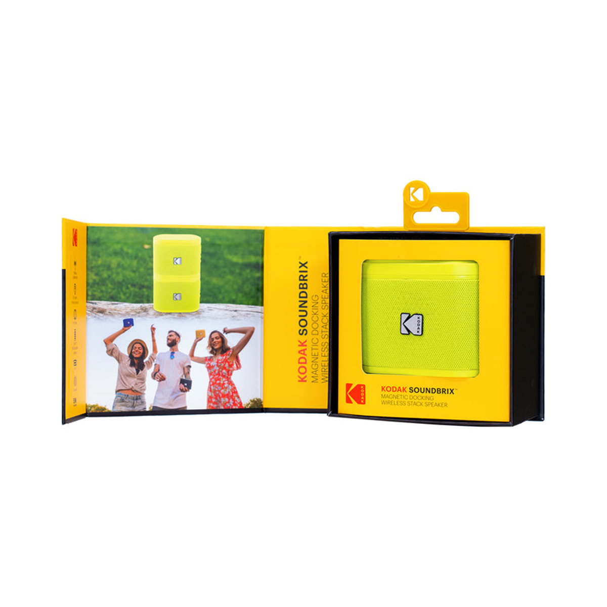 Kodak Soundbrix Yellin' Yellow Φορητό Ηχείο Bluetooth 5W Κίτρινο - Image 3