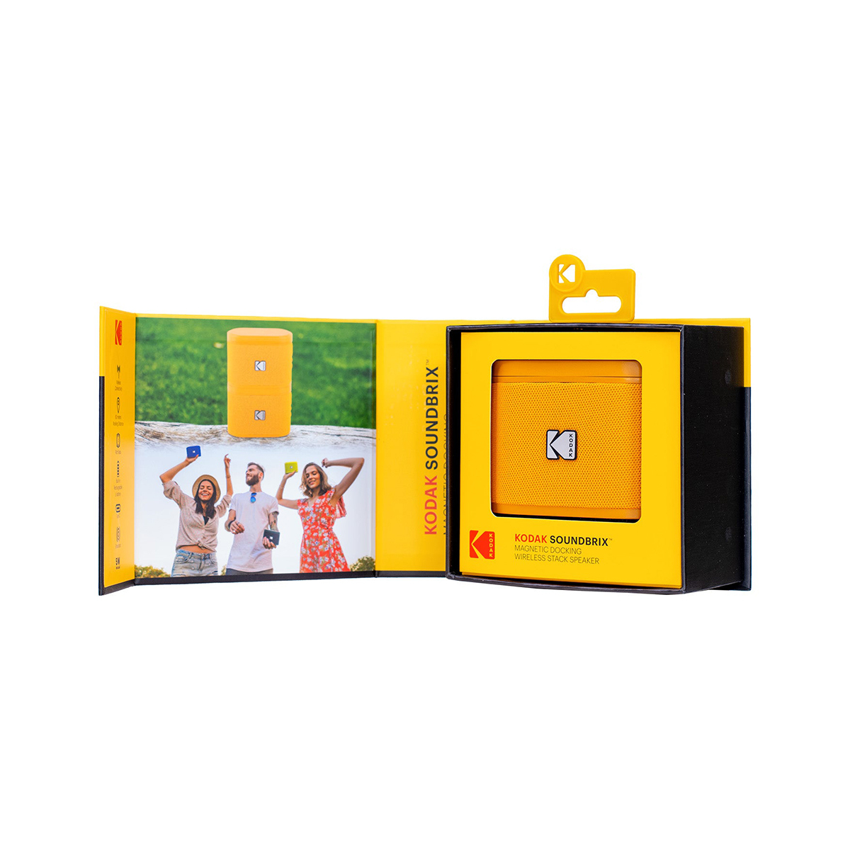 KODAK Φορητό Ηχείο Bluetooth 5W - SOUNDBRIX OVERLOAD ORANGE - Πορτοκαλί - Image 3