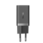 Baseus Φορτιστής Χωρίς Καλώδιο GaN5 Pro 40W 2xUSB-C Wall Charger - Black - Image 3