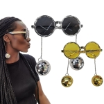 Γυαλιά με Κρεμαστές Disco Balls 16x6,5cm Carnavalista 232598 - 1 τμχ
