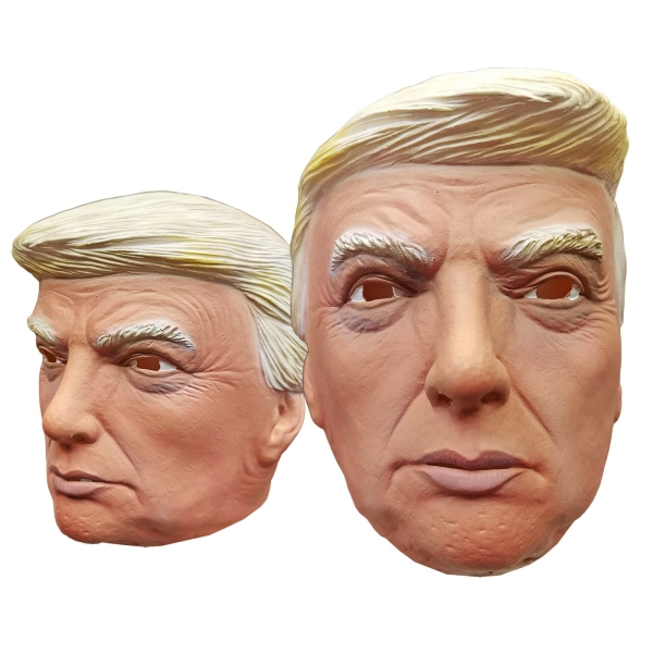 Μάσκα Latex Αμερικάνος Πρόεδρος  Carnavalista 232711 - 1 τμχ