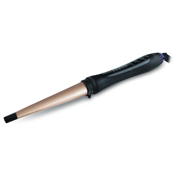Diva Pro Digital Wand 13-25mm Επαγγελματικός Ψηφιακός Κώνος για Μπούκλες Μαλλιών Μαύρος