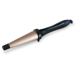 Diva Pro Digital Wand 22-45mm Επαγγελματικός Ψηφιακός Κώνος για Μπούκλες Μαλλιών Μαύρος