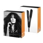 Diva Signature Texture Επαγγελματική Ψηφιακή Τοστιέρα Μαλλιών Μαύρη - Image 2