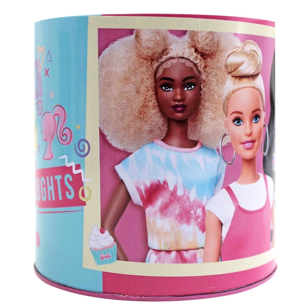 Μολυβοθήκη Μεταλλική Barbie 10,5x10cm Gim 341-71300 - 1 τμχ