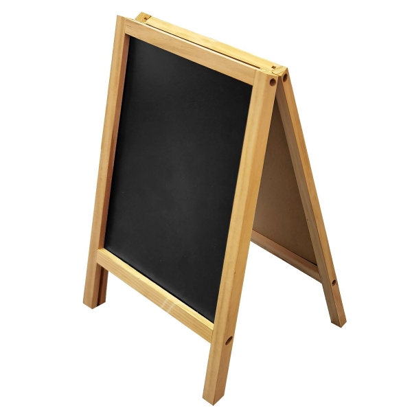 Πίνακας Μαύρος Διπλός 40x25cm JustNote 703557 - 1 τμχ