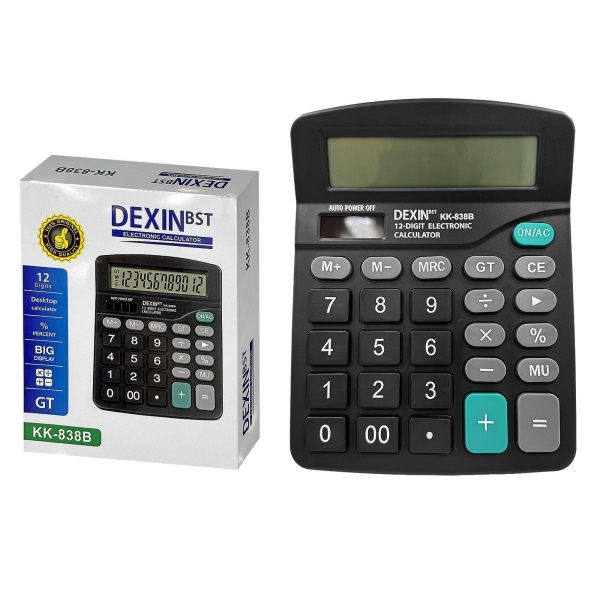 Κομπιουτεράκι Μεγάλο 12 Ψηφίων 18x14cm JustNote 7165 - 1 τμχ