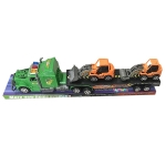 Νταλίκα Friction με 2 Δομικά Οχήματα 43x11x8cm ToyMarkt 902289 - 1 τμχ - Image 2