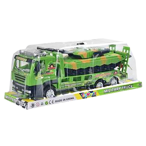 Στρατιωτική Νταλίκα Friction & Τανκ 42x16x13cm ToyMarkt 902325 - 1 τμχ