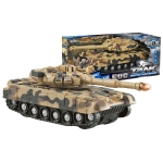 Τανκ Friction Camouflage με φως & hxo 28x13x12cm ToyMarkt 902340 - 1 τμχ