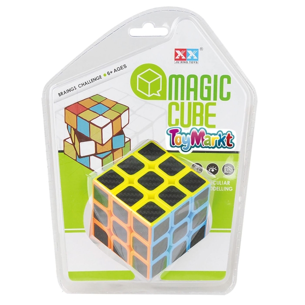 Μαγικός Κύβος 5,5cm Ανθρακονήματα 19x14x8cm ToyMarkt 913200 - 1 τμχ