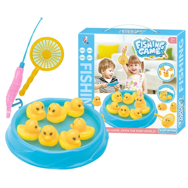 Ψάρεμα με 7 Παπάκια 23x23x5cm ToyMarkt 913600 - 1 τμχ