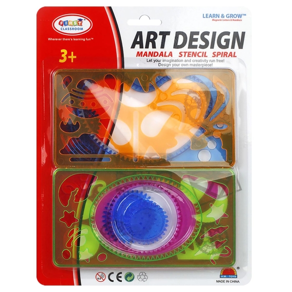 Γεωμετρικά Σχήματα Art Design 29x22x1,5cm ToyMarkt 913616 - 1 τμχ