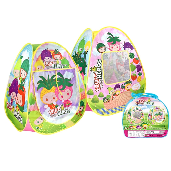 Σκηνή Fruit Heroes 96x86x86 cm Στημένη: 96x86x86 cm ToyMarkt 913664 - 1 τμχ